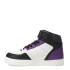 Championes de Niños Topper Costa II Mid Blanco - Negro - Violeta