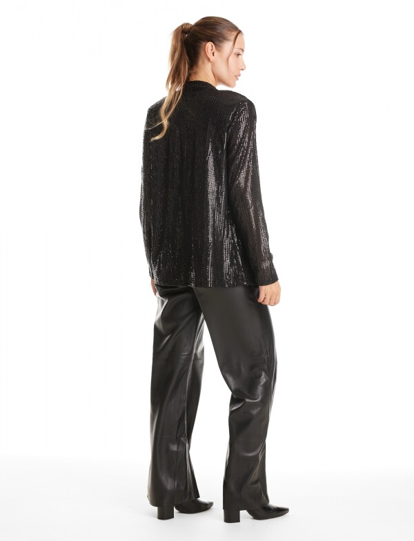 Chaqueta Lentejuelas NEGRO
