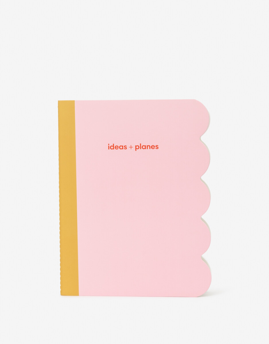Cuaderno Ideas + Planes" 