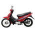 Motocicleta Buler Urban 125cc - Rayos Rojo