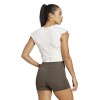Remera Adidas Poer Boxy Blanco