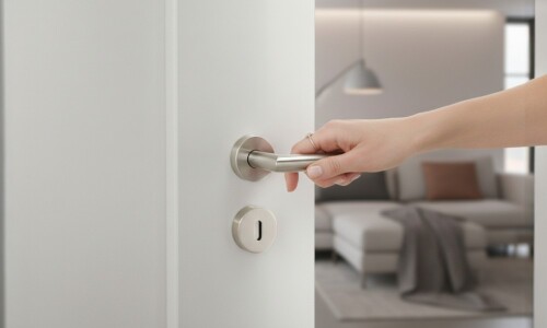 Manija para puerta Sandra 903.81.864 oval Manija Para Puerta Sandra 903.81.864 Oval