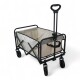 Carro 4 Ruedas Plegable Playa Camping Exteriores 120 Kg Blanco