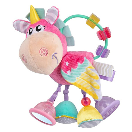 Sonajero Clip Clop Para Bebe Playgro 188463 Universo Binario ROSADO