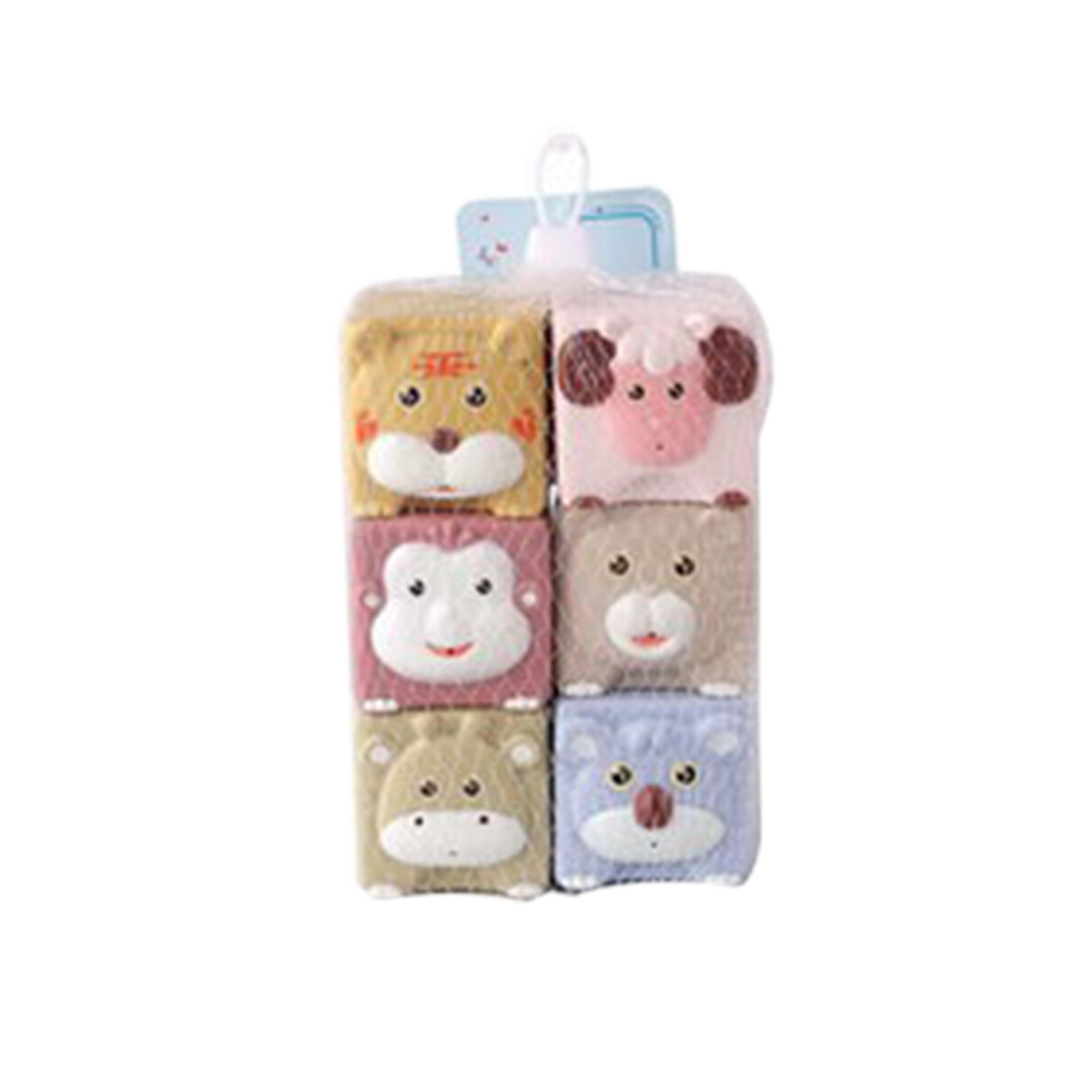 Bloques Pvc Animales 6 Piezas 