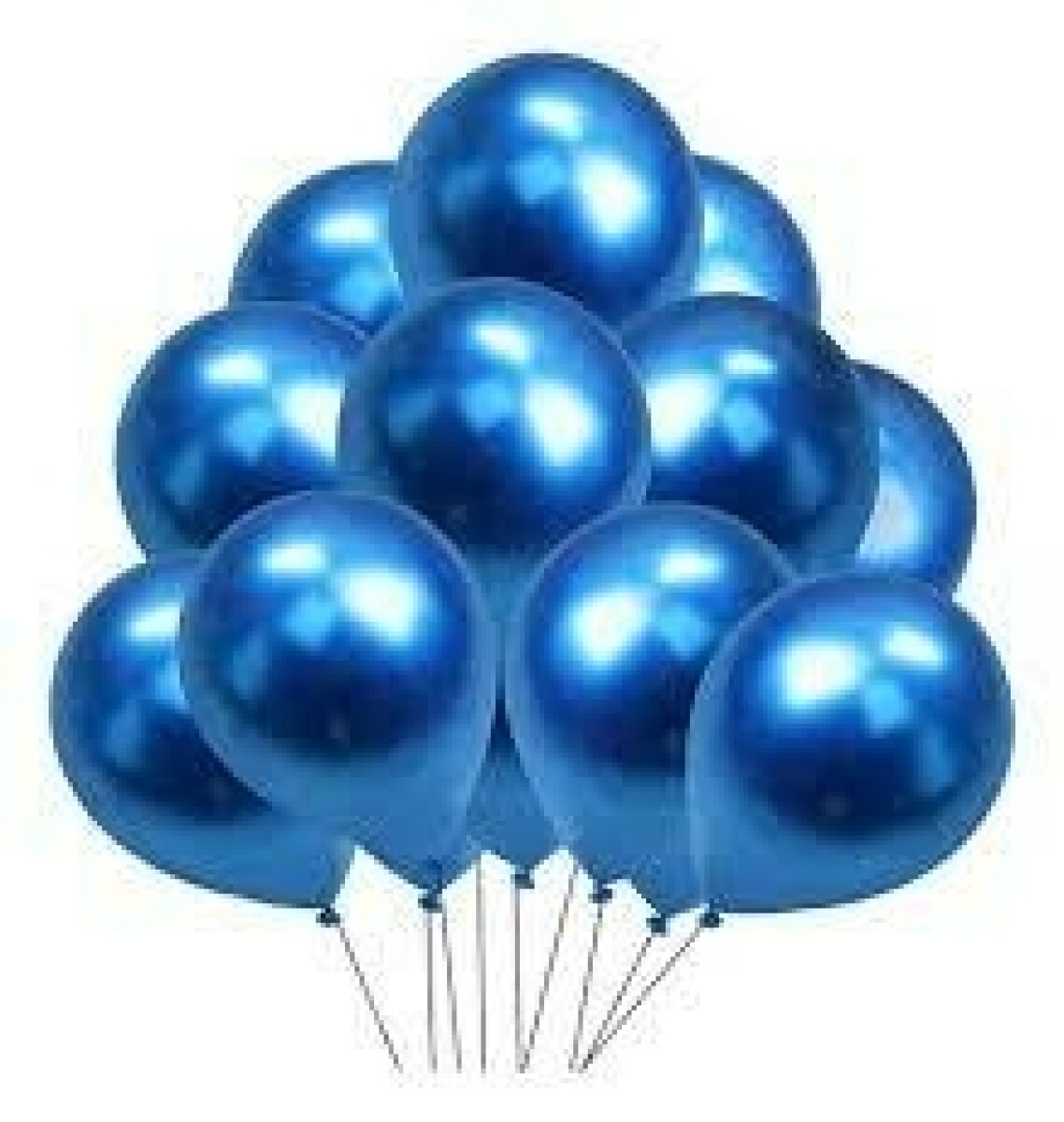Globos Cromado Tamaño R12 X50 - Azul 
