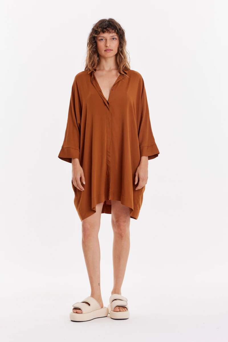 Camisa Milan Camel