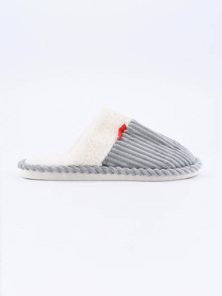 PANTUFLA JULES GRIS CLARO