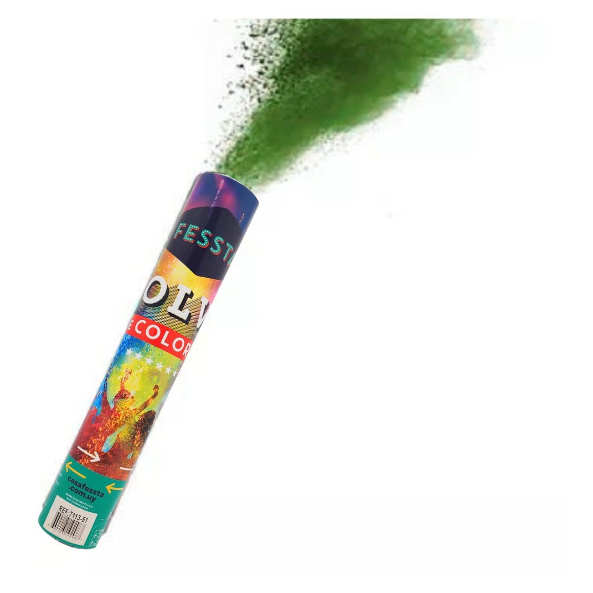 Cañon de Polvo Fessta 30cm - Verde 