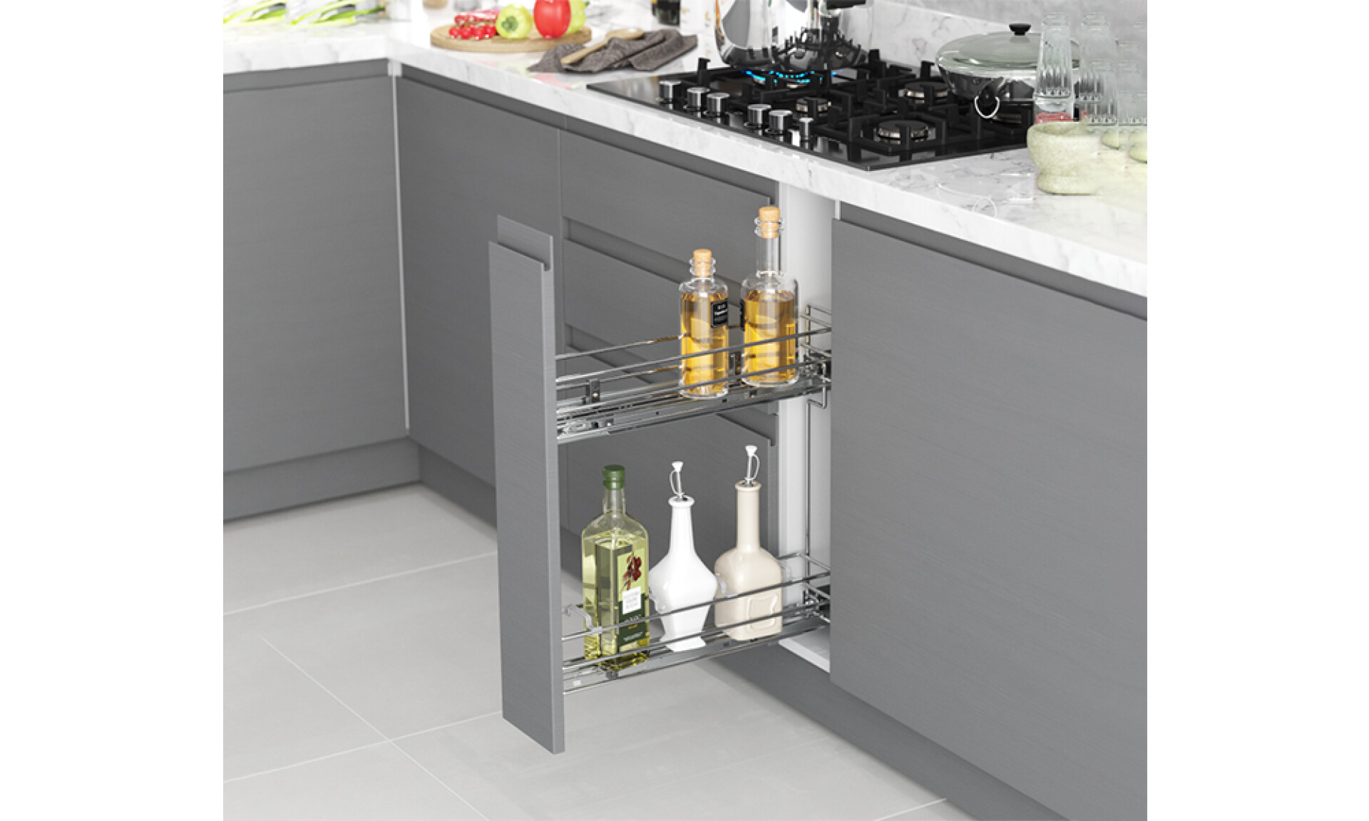 Especiero Extraíble Con Cierre Suave S-2413 