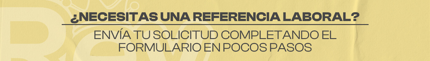 Referencias laborales - Portada