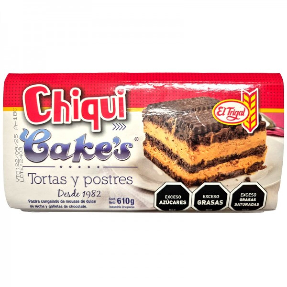 Chiqui Cakes 610Grs 