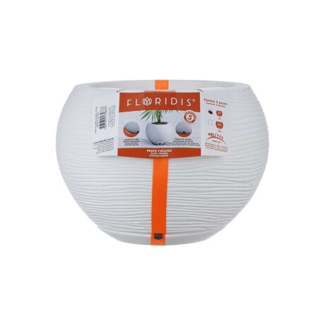 Maceta 27X24Cm Florenca Sisal Blanca