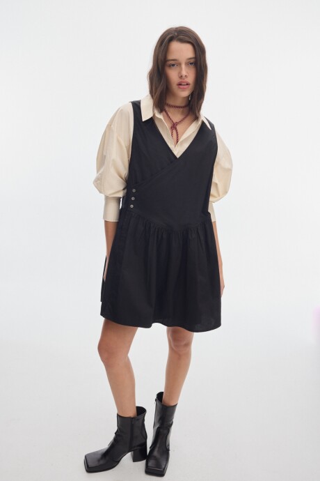 Vestido Adams Cotton Black