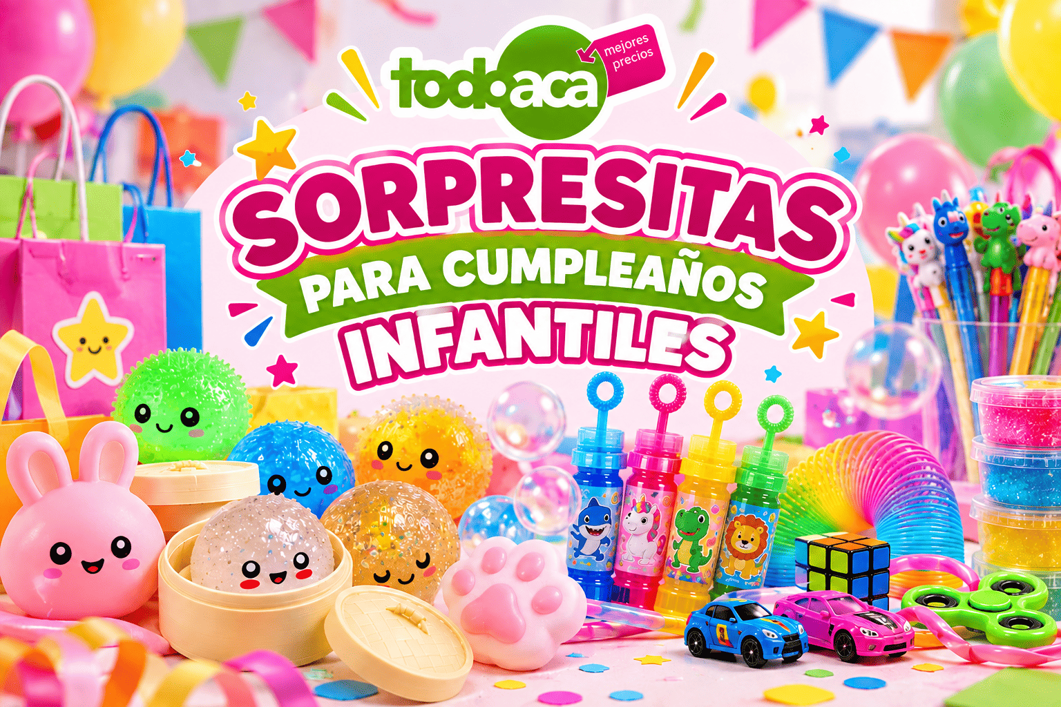 Encontrá las Mejores Sorpresitas para Cumpleaños Infantiles al Mejor Precio en TodoAcá Uruguay