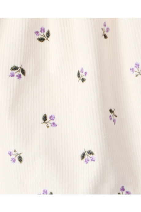 Set tres piezas, jumper de pana, remera y medias de algodón Set tres piezas, jumper de pana, remera y medias de algodón