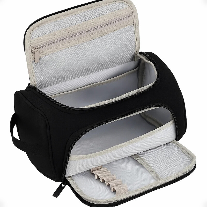Bolso Cartuchera Gran Capacidad Para Lápices Y Marcadores Negro