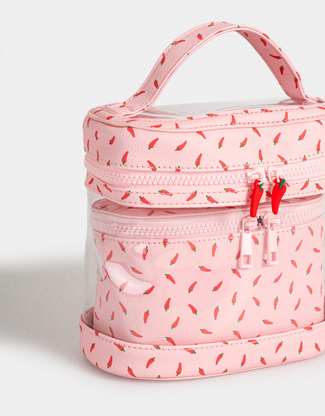 Porta Cosméticos Set De Portacométicos - Rosa Viejo