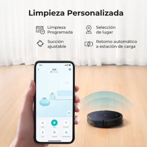 Aspiradora EUFY G50 Hybrid Black Aspiradora Eufy G50 Hybrid Black