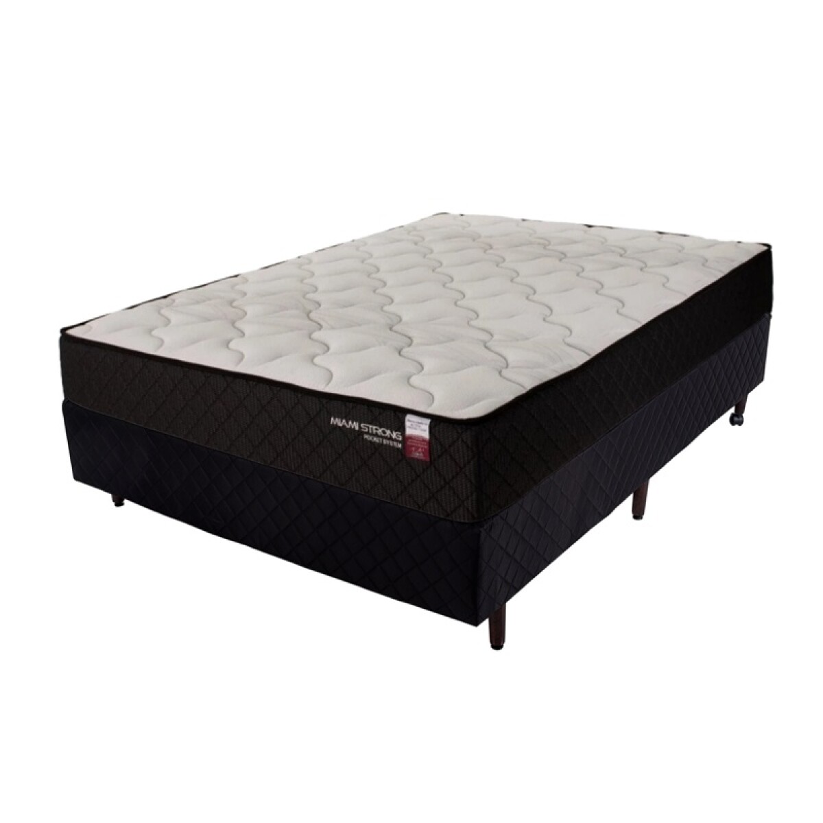 Somier Resorte Miami Strong - 1 Plaza 78 x 188 x 26 