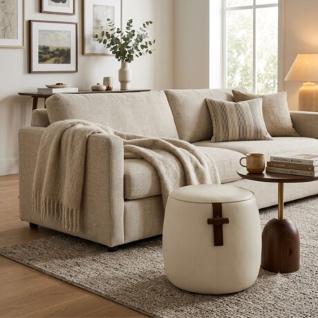 PUFF JATOBA Off White