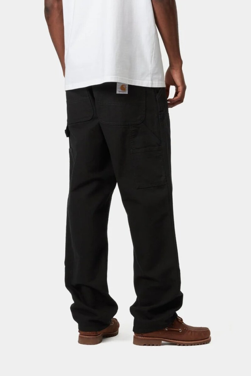 DOUBLE KNEE PANT Negro