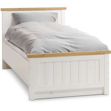 Estructura Cama Markskel 90X200 Roble/Blanco