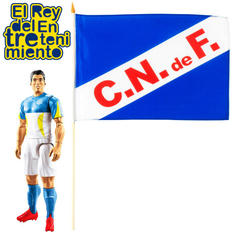 Muñeco Figura Luis Suárez + Bandera Club Nacional Muñeco Figura Luis Suárez + Bandera Club Nacional