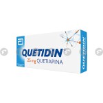 QUETIDIN 25 MG. CJ X 30 COMPRIMIDOS única