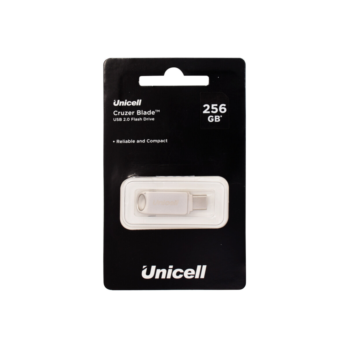 Pendrive USB-C Unicell Cruzer Blade 2.0 256 GB 