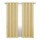 Set x2 Cortina Blackout 140x230 Cm Living Dormitorio Beige Piedra