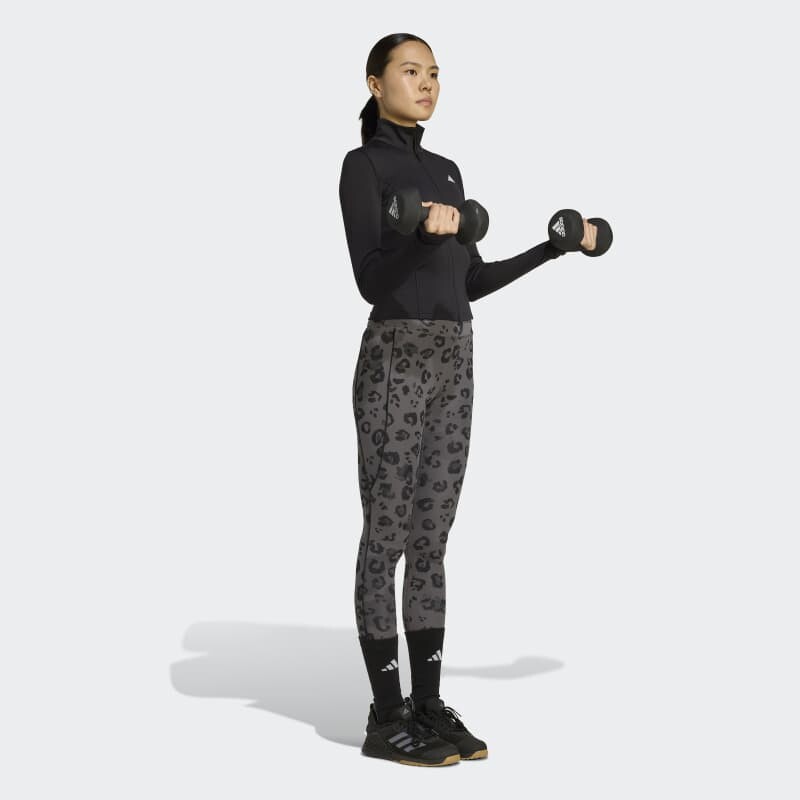 Campera Adidas Optime Essentials Negro