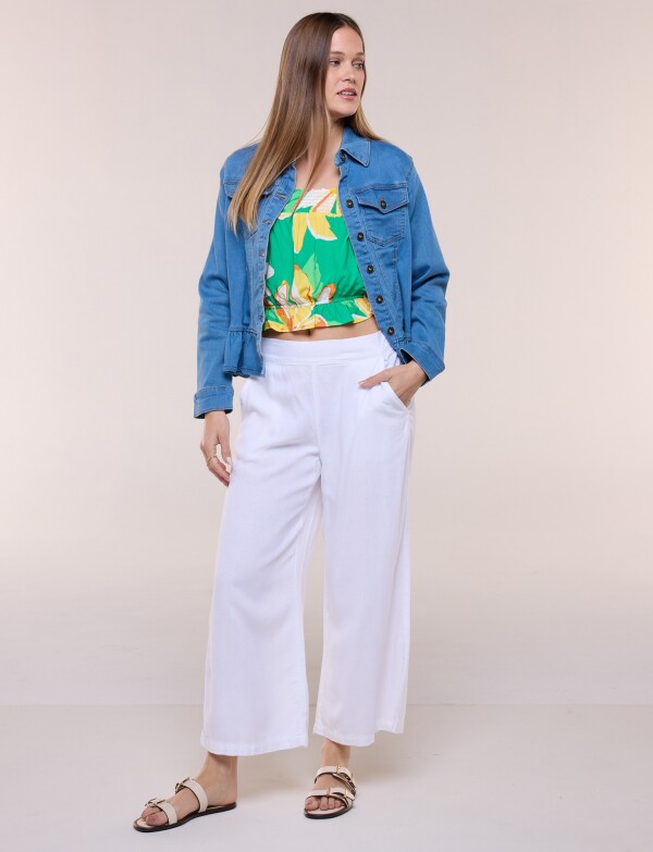 Camperita Denim Peplum JEAN CLARO