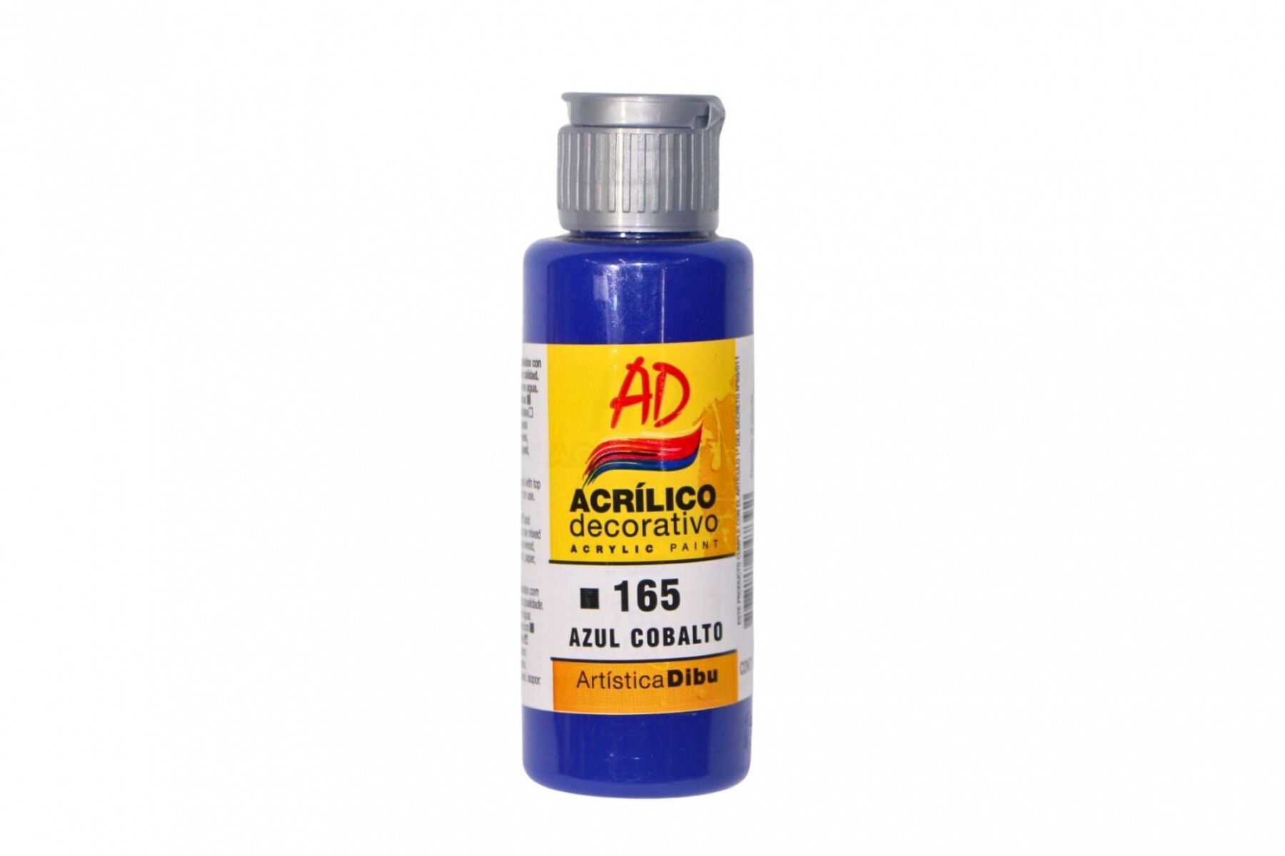 PINTURA ACRILICA ARTISTICA DIBU 60 ML. DIFERENTES COLORES - COLOR AZUL COBALTO 165 