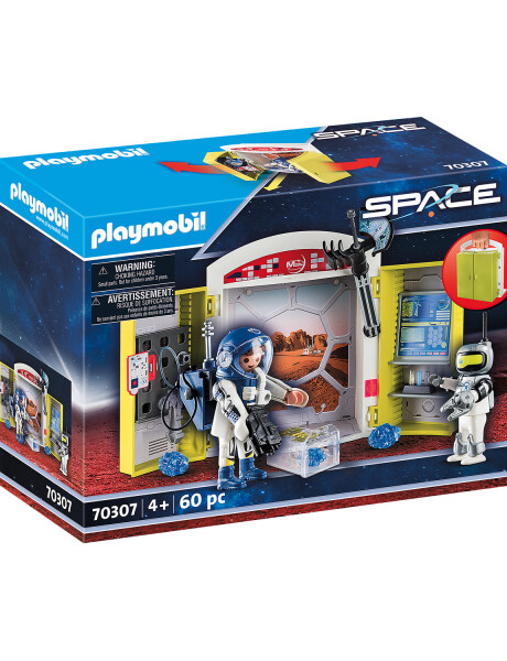 Playmobil Space cofre misión a Marte 60 piezas Playmobil Space cofre misión a Marte 60 piezas