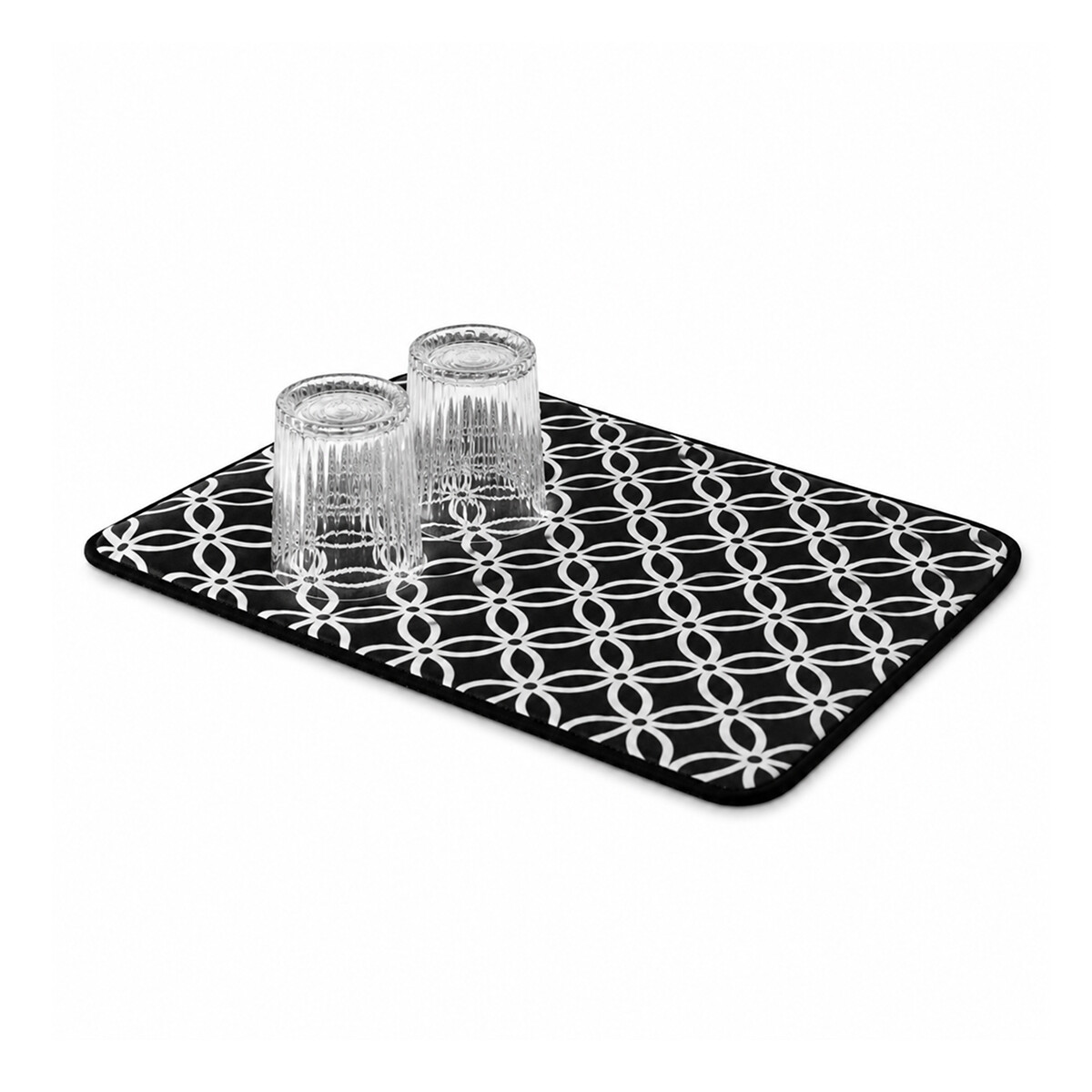 Escurridor mat microfibra - Negro 
