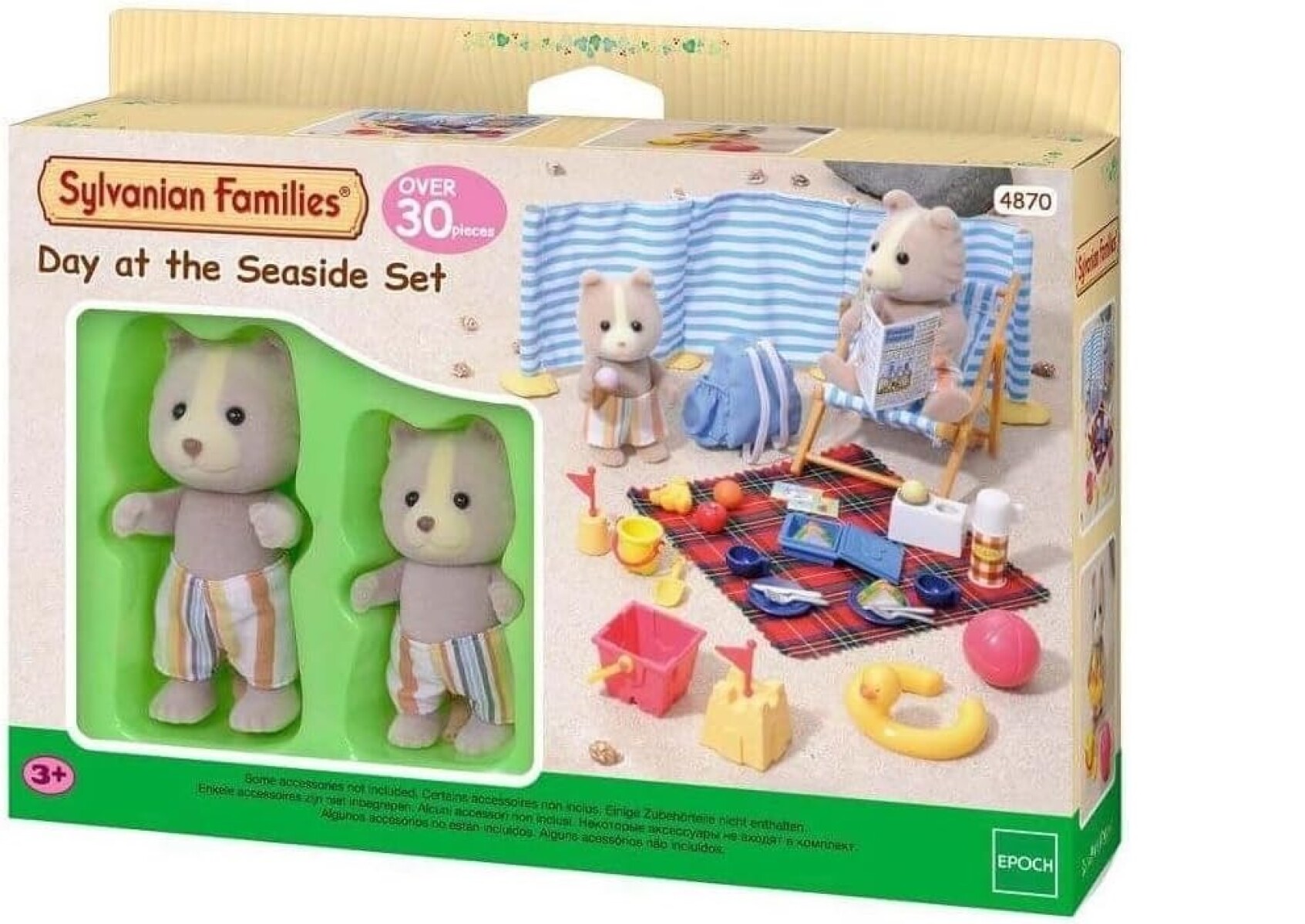 Sylvanian Families 4870 - Conjunto Dia En La Playa 