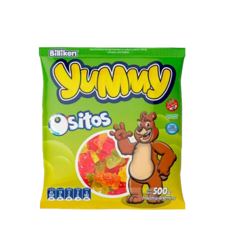 Goma Yummy 500 grs Ositos