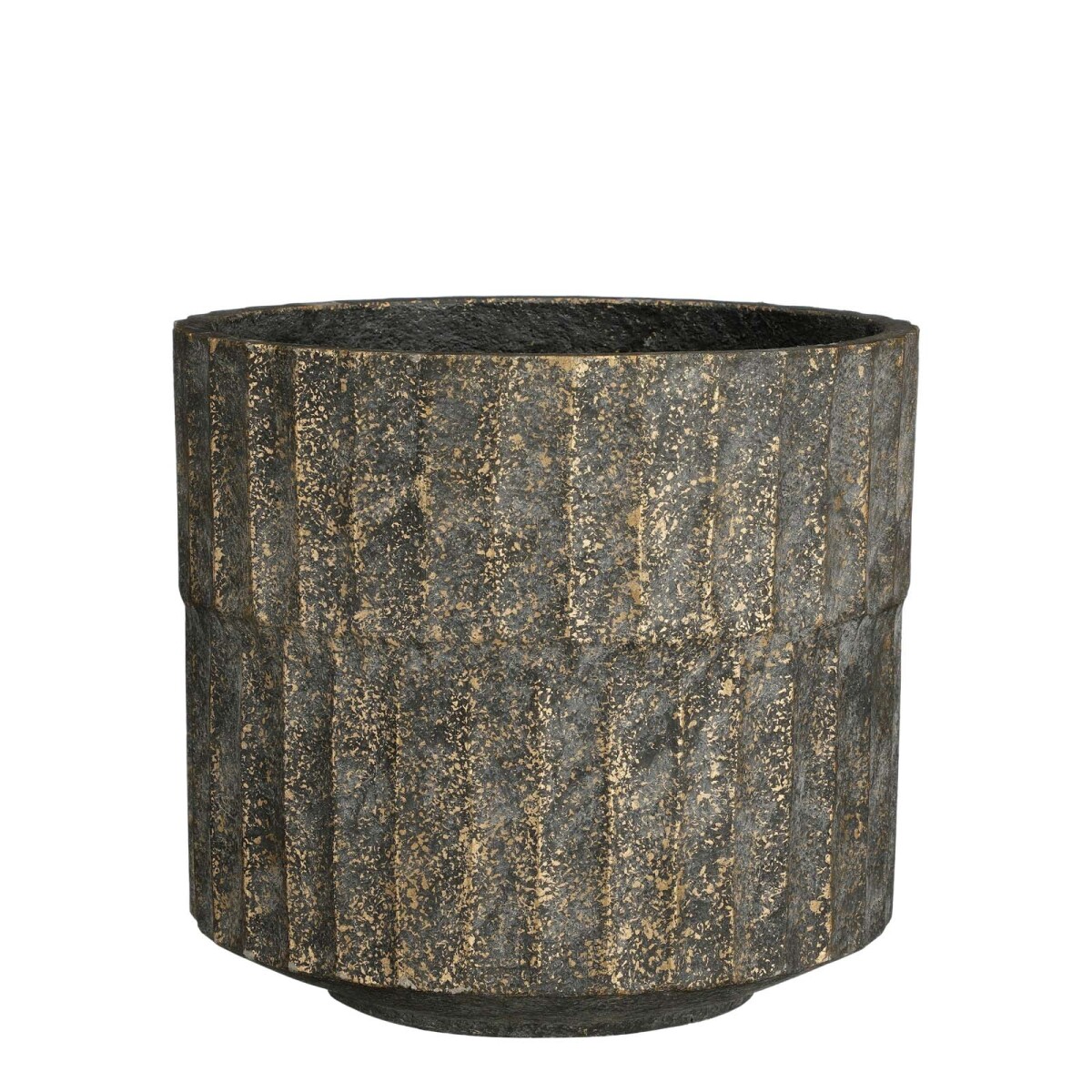 MACETA - SMALL CEMENTO NEGRO APIRO 
