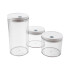 Frascos Hermeticos Juego X3 Set Recipientes Tarros Contenedores Organizador Cocina Alacena Imback Frascos Hermeticos Juego X3 Set Recipientes Tarros Contenedores Organizador Cocina Alacena Imback