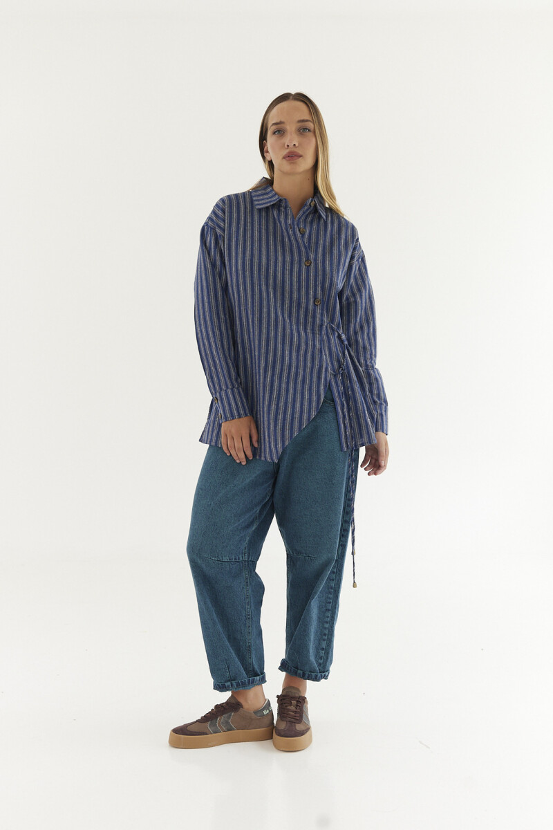 Camisa Lowe Azul