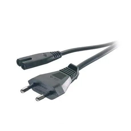 Cable de Poder tipo 8 a ficha 2 en linea Cable de Poder tipo 8 a ficha 2 en linea