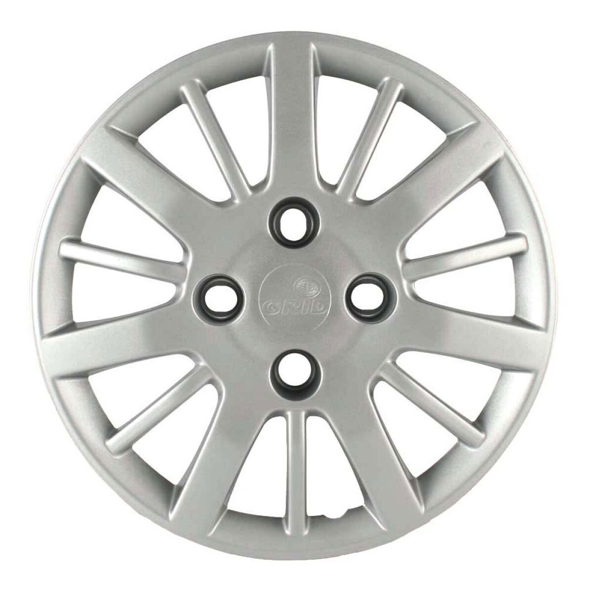 TAZA DE RUEDA RODADO 14 PLATEADA 