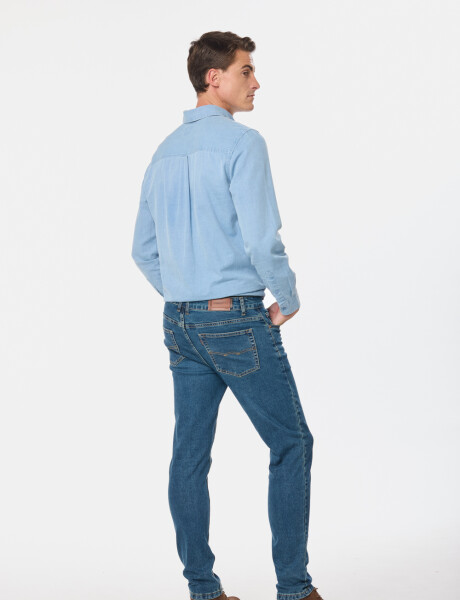 PANTALÓN DE JEAN SKINNY Azul