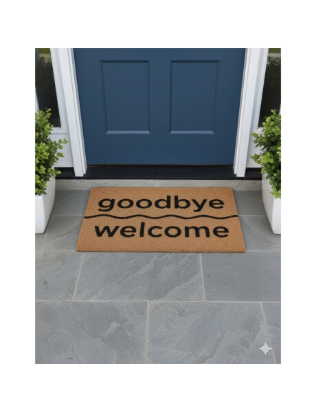 FELPUDO DE COCO 40X60CM H.1.5CM WELCOME- GOOD BYE FELPUDO DE COCO 40X60CM H.1.5CM WELCOME- GOOD BYE