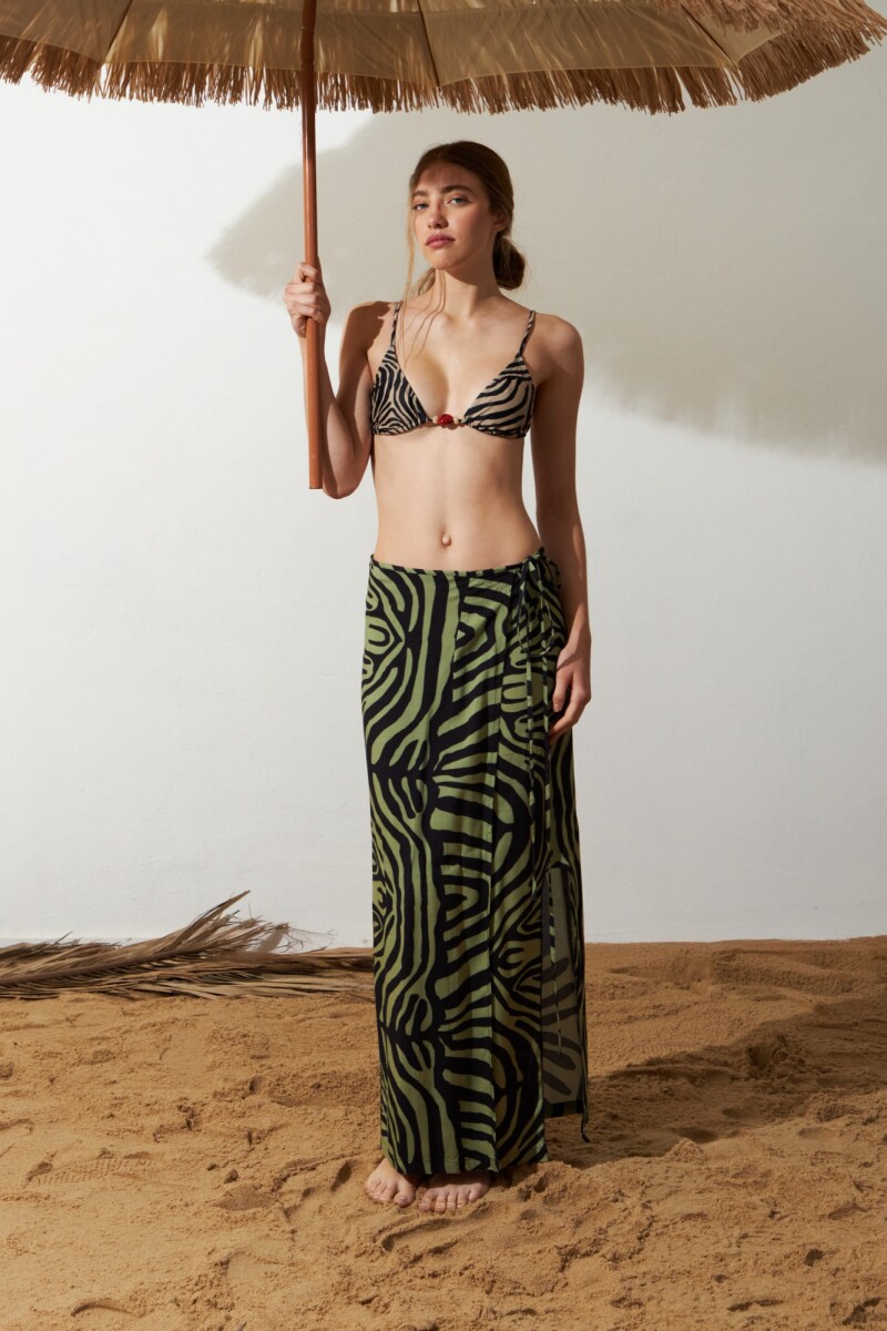 Falda pareo animal print - animal print 