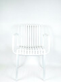 Silla Mar Con Posabrazos Blanco