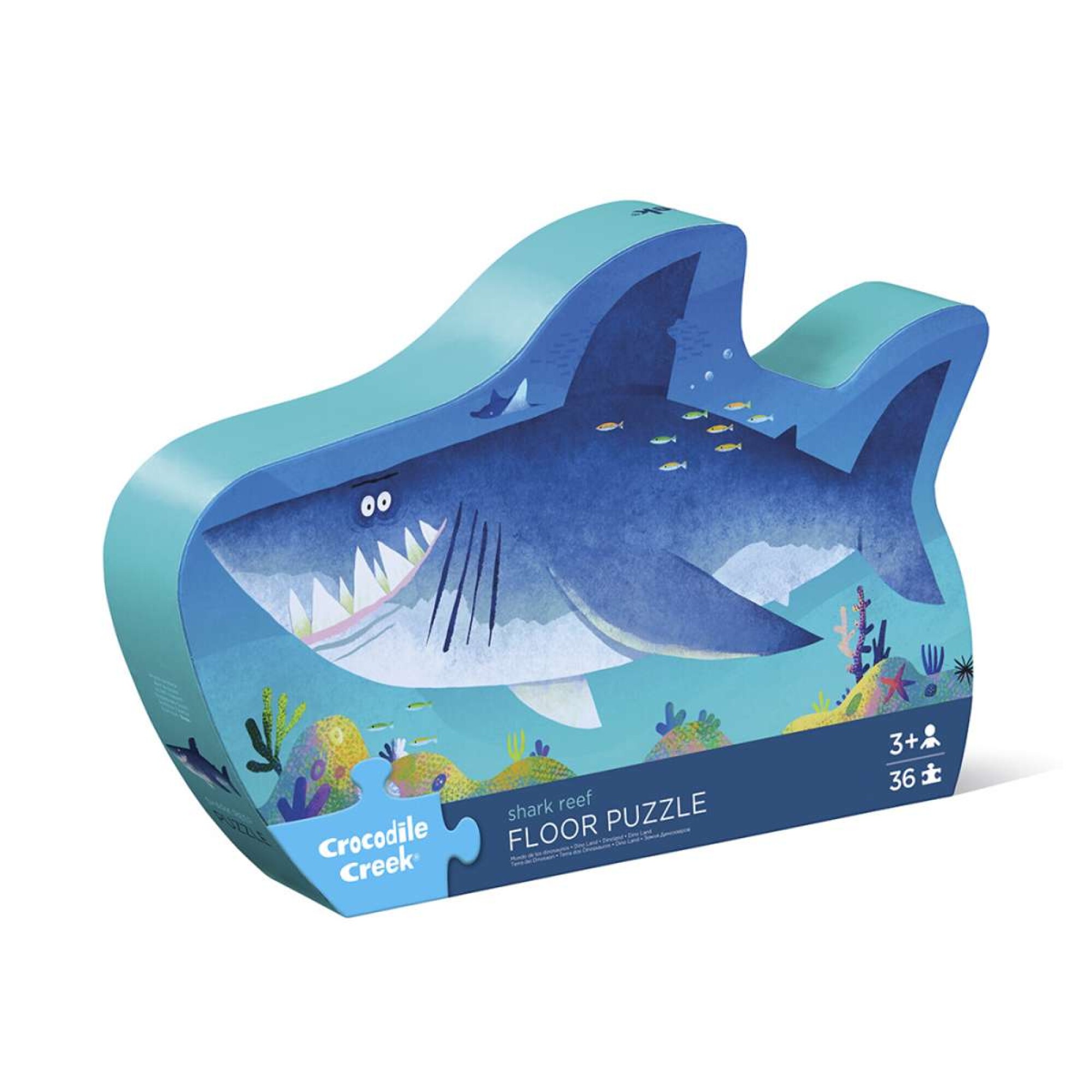Puzzle Crocodile Creek 36 Piezas 45 x 60 cm - Tiburones — Tienda Soy ...