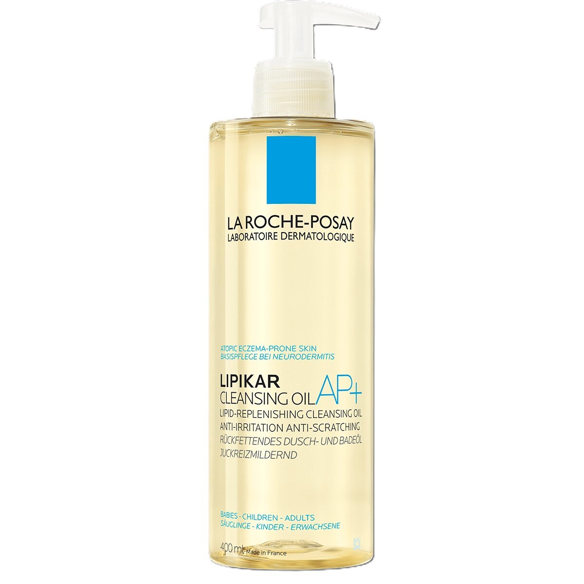 Aceite de Limpieza Corporal Lipikar Huile AP+ 400 ml – La Roche-Posay 