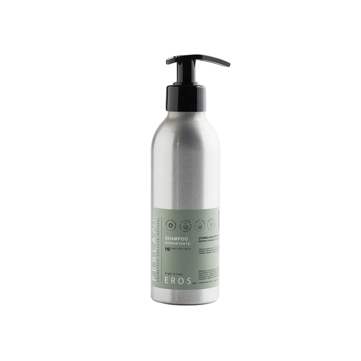 Shampoo Eros hidratante 6 250ml Perla Pli 